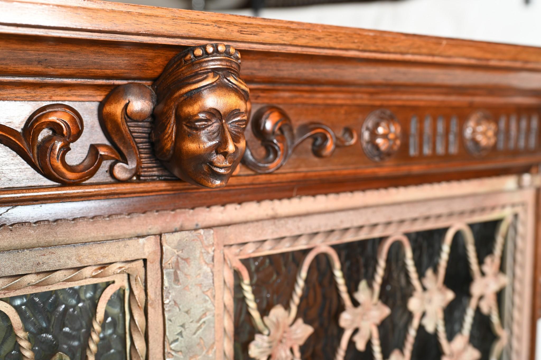 Art Nouveau Cocktail Cabinet Belle Epoque Drinks Chest For Sale 3