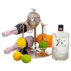 Jugendstil-Cocktail-/Obstschal/Schnabelschnabel Hukin & Etui