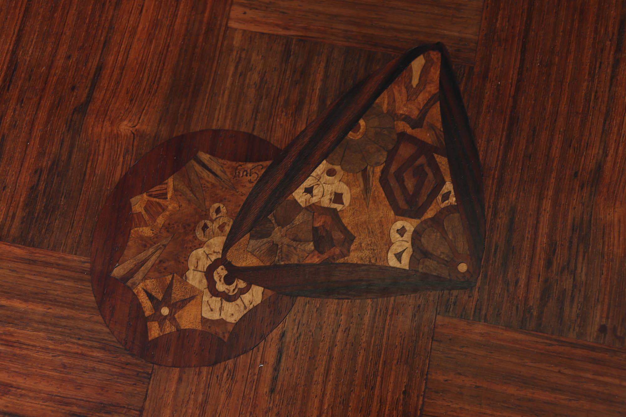 Art Nouveau Coffee Table Signed 