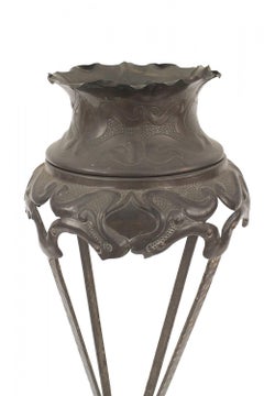 Art Nouveau Copper Fernery