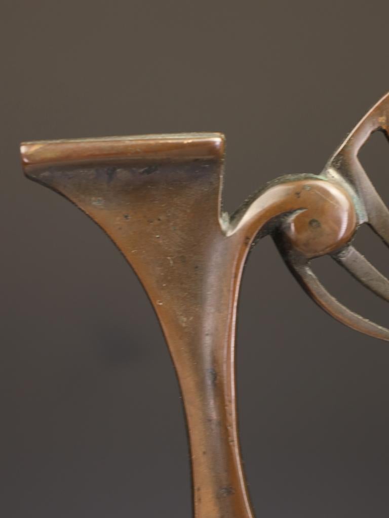 Art Nouveau Copper Firescreen with Bevelled Mirror Panel, c. 1900 For Sale 14