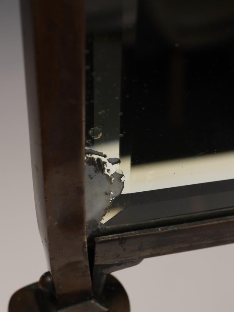 Art Nouveau Copper Firescreen with Bevelled Mirror Panel, c. 1900 For Sale 15