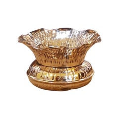 Art Nouveau Copper Planter