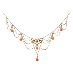 Coral Multi-Strand Necklaces