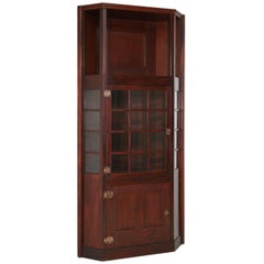 Art Nouveau Corner Cupboard from circa 1915