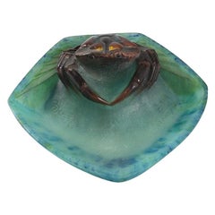 Art Nouveau "Crabe" Vide Poche by Amalric Walter and Henri Bergé