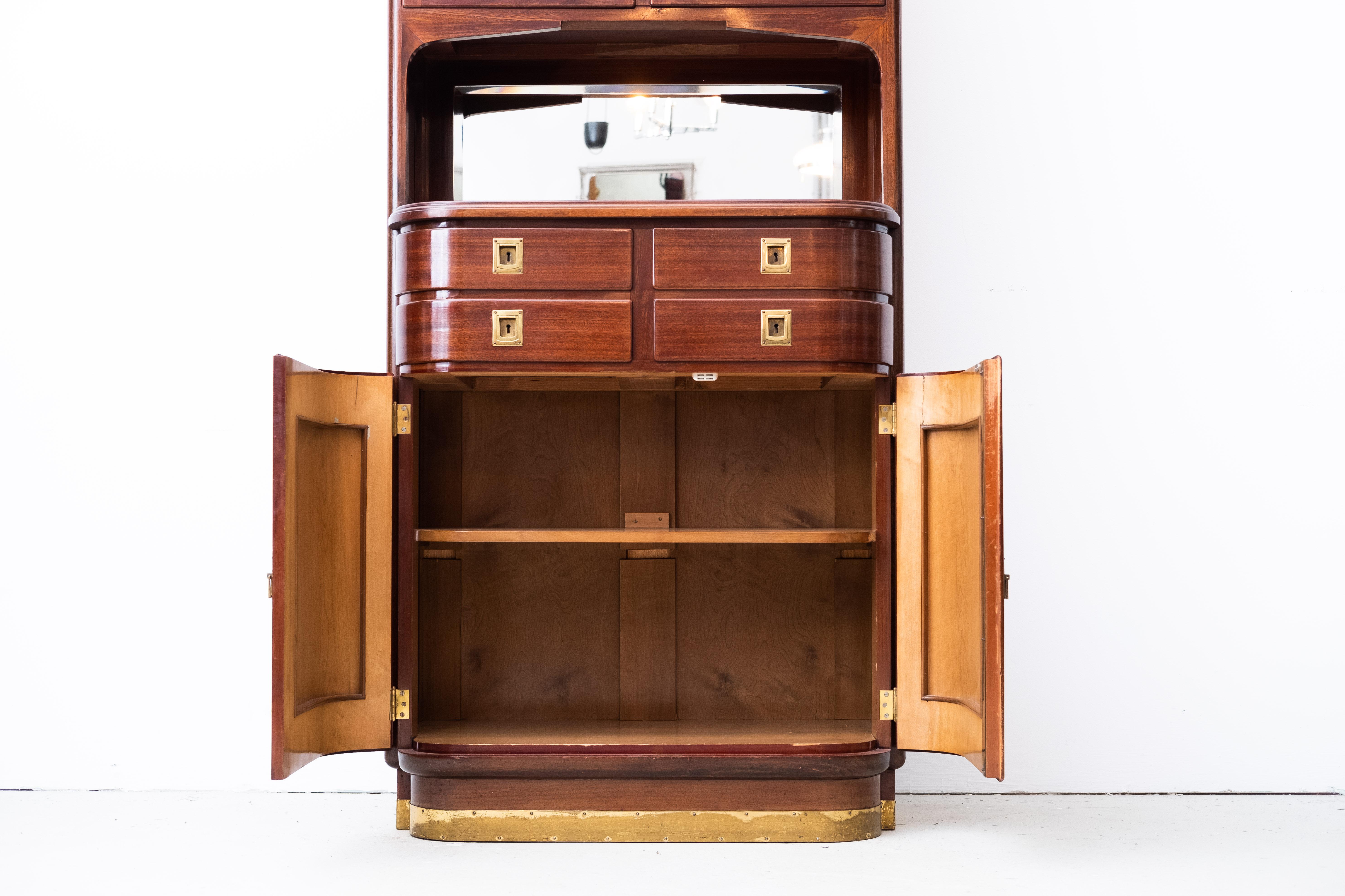 Jugendstil-Anrichte im Stil von Otto Wytrlik, von Jac. Kain (Wien, 1905) 7