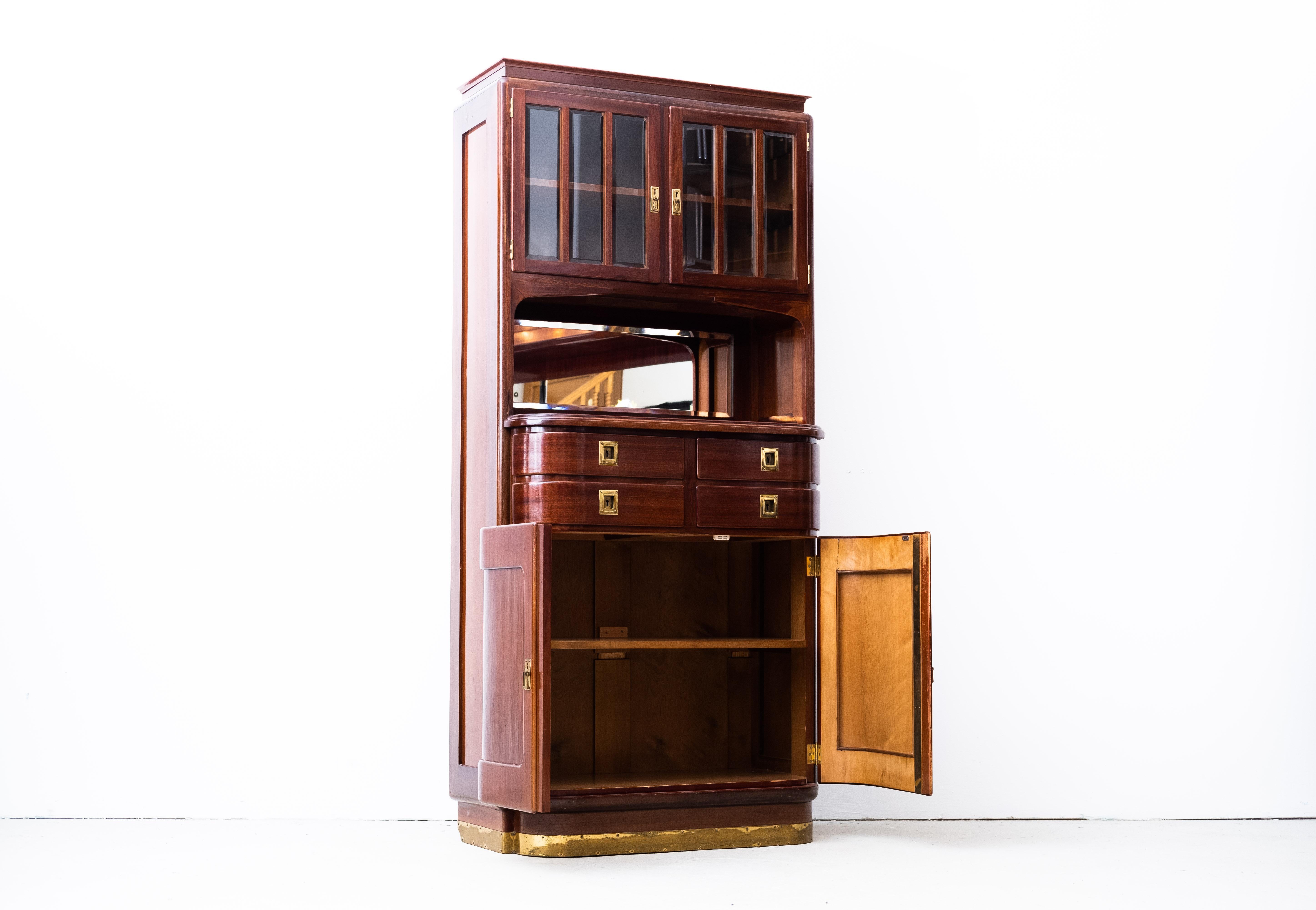 Jugendstil-Anrichte im Stil von Otto Wytrlik, von Jac. Kain (Wien, 1905) 9