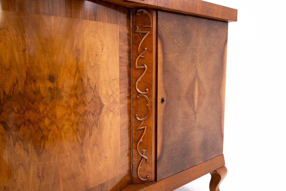 Art Nouveau Credenza, Poland, 1910s. In Good Condition For Sale In Chorzów, PL