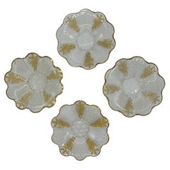 Plato de cristal Art Nouveau, finamente tallado