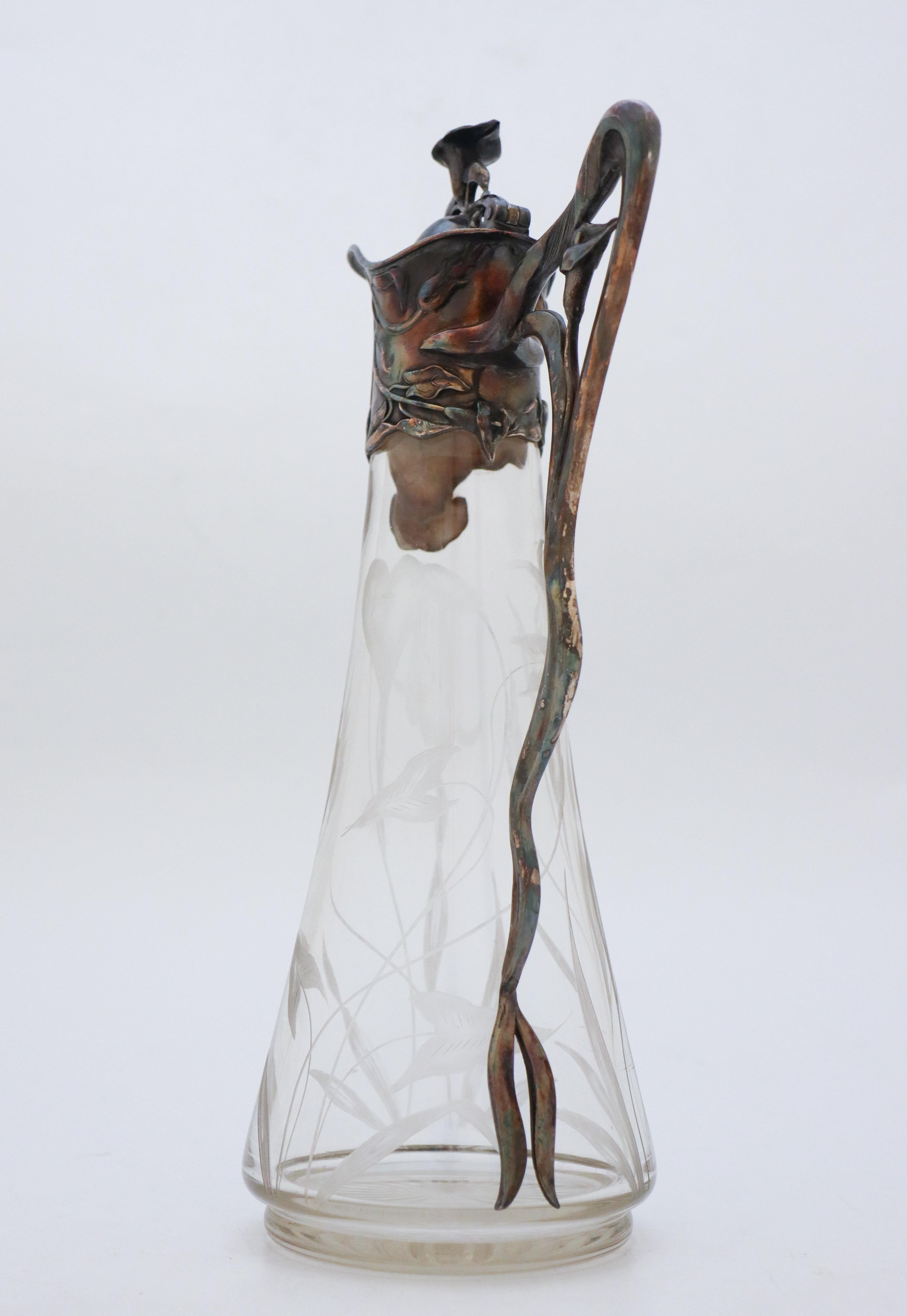carafe art nouveau