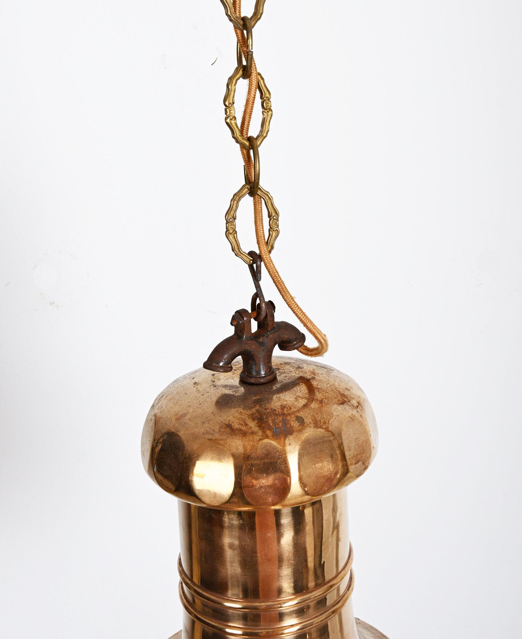Lampada in stile Art Nouveau per grandi magazzini o fabbriche in vendita 4