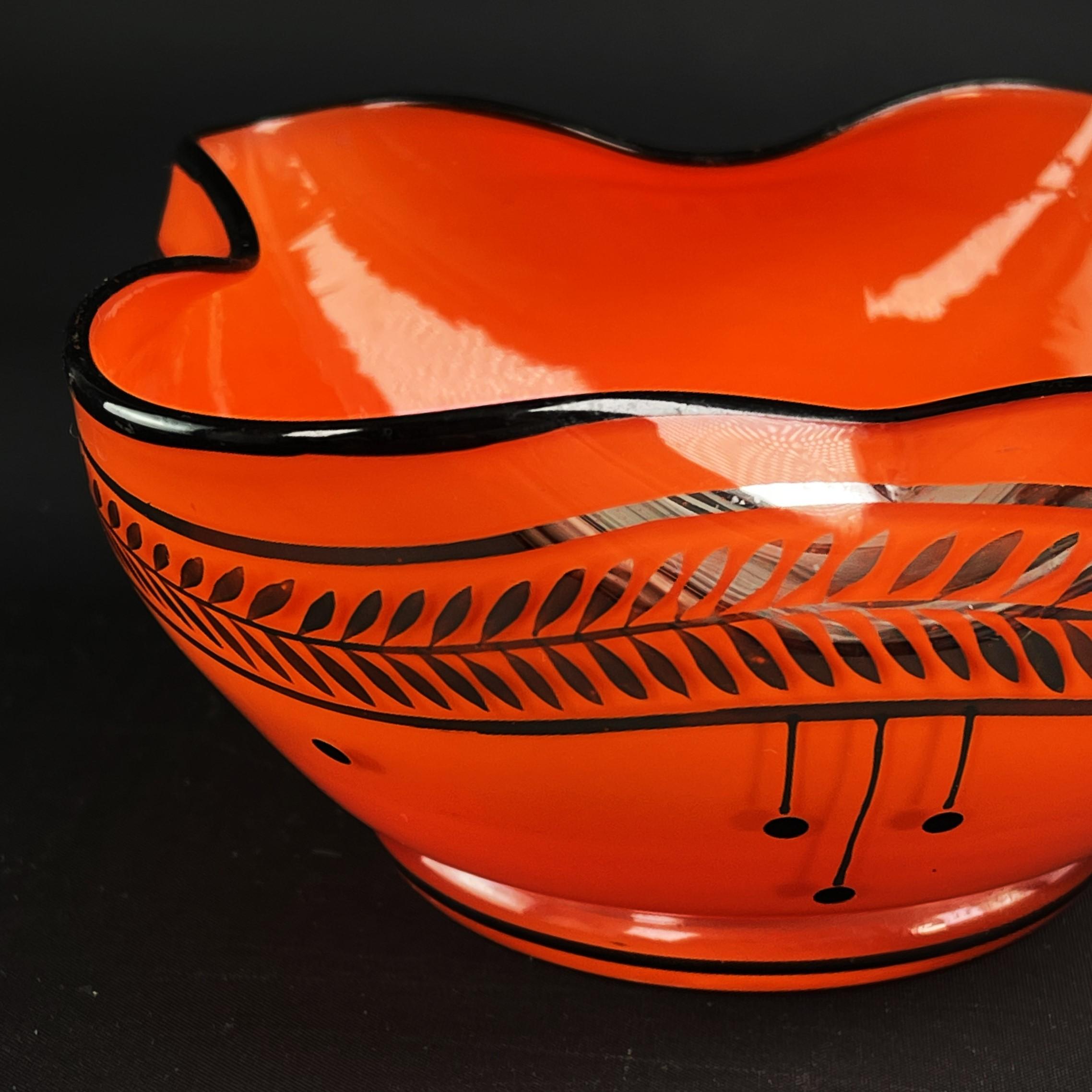 Bol en verre Art Nouveau Michael Powolny pour Loetz Witwe vers les années 1910 Excellent état - En vente à Bingen am Rhein, RP