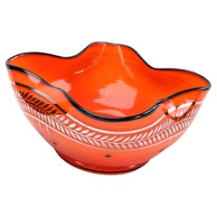 Il designer Art Nouveau Michael Powolny per la ciotola in vetro Loetz/One intorno al 1910
