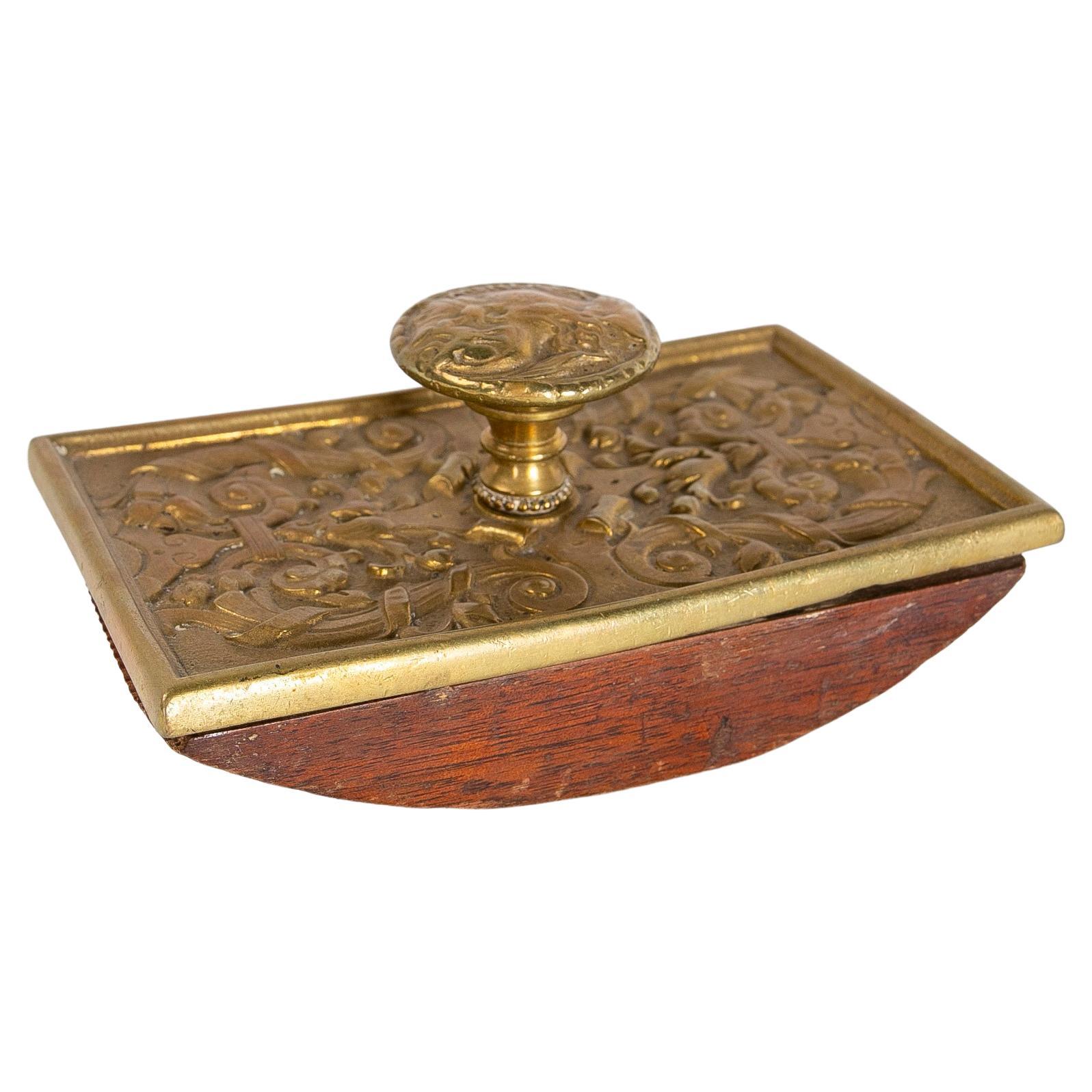 Art Nouveau Ink Blotter by Robert Oerley, circa 1906, Vienna For Sale