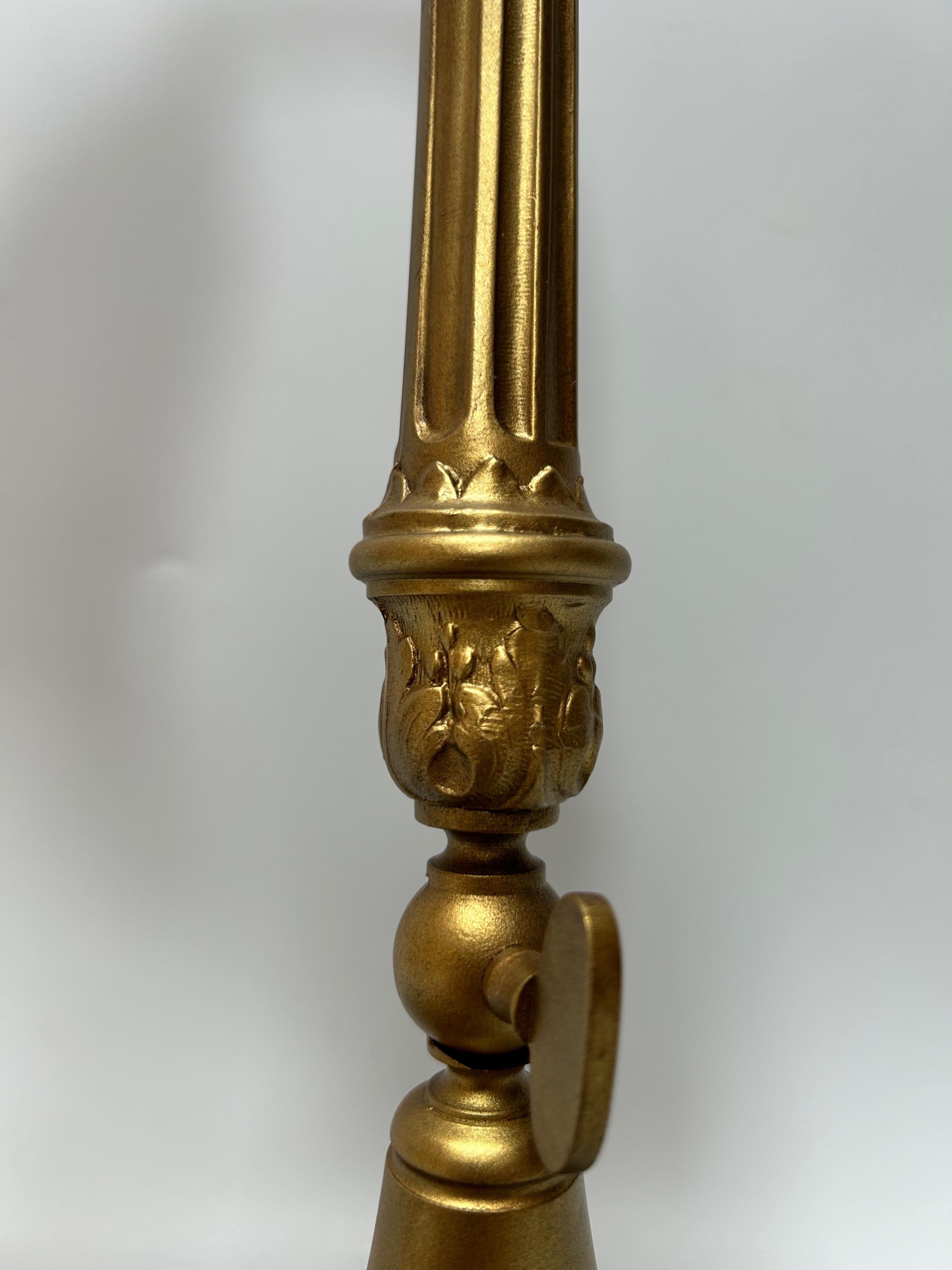 Glass Art Nouveau Desk Lamp For Sale