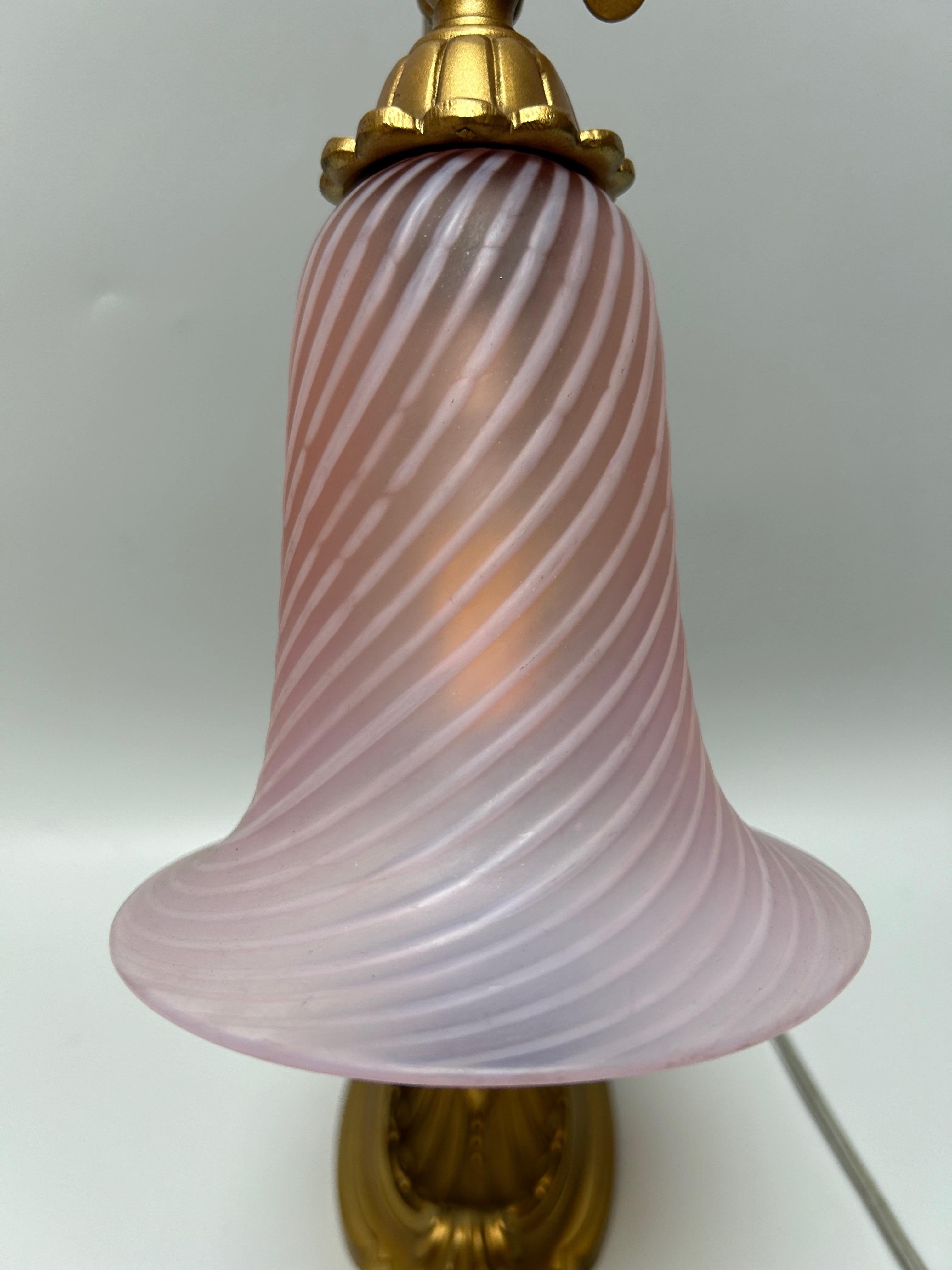 Art Nouveau Desk Lamp For Sale 3