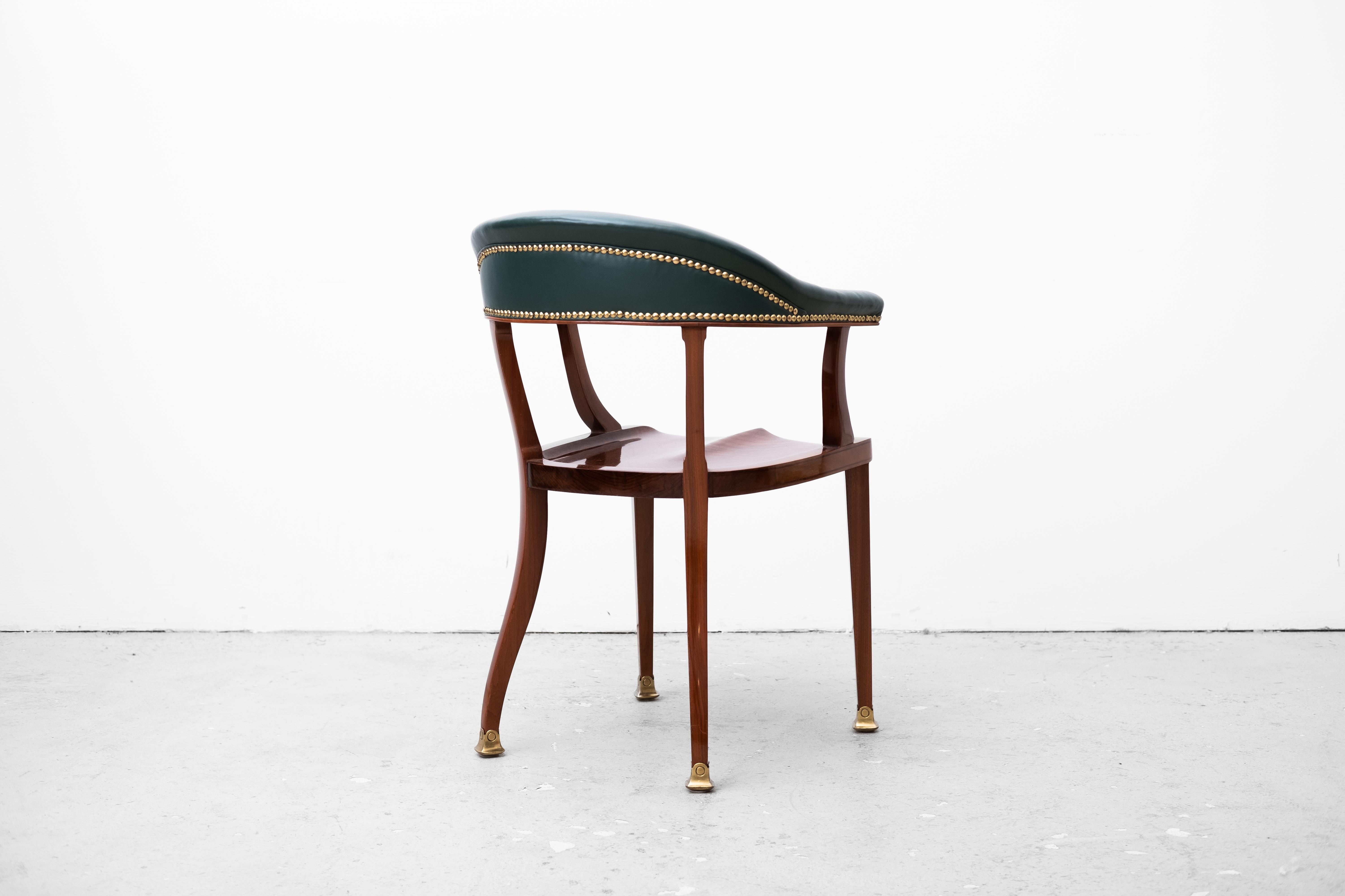 Art Nouveau desk with armchair Robert Fix Josef Hoffmann Portois & Fix ca. 1901 For Sale 5