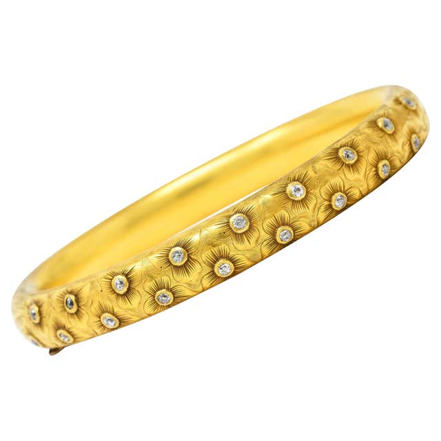 14 karat gold bangles Clearance