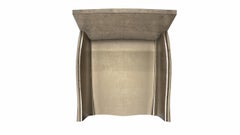 Art Nouveau Dining Chairs Fine Hammered in Antique Bronze by Paul Mathieu