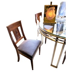 Antique Art Nouveau Dining Chairs Set of 4