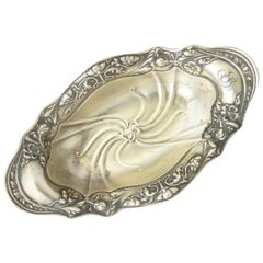 Bonbonschale im Art nouveau-Stil aus Gorham Silber Sterling