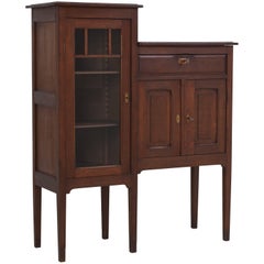 Antique Art Nouveau Display Cabinet, circa 1915