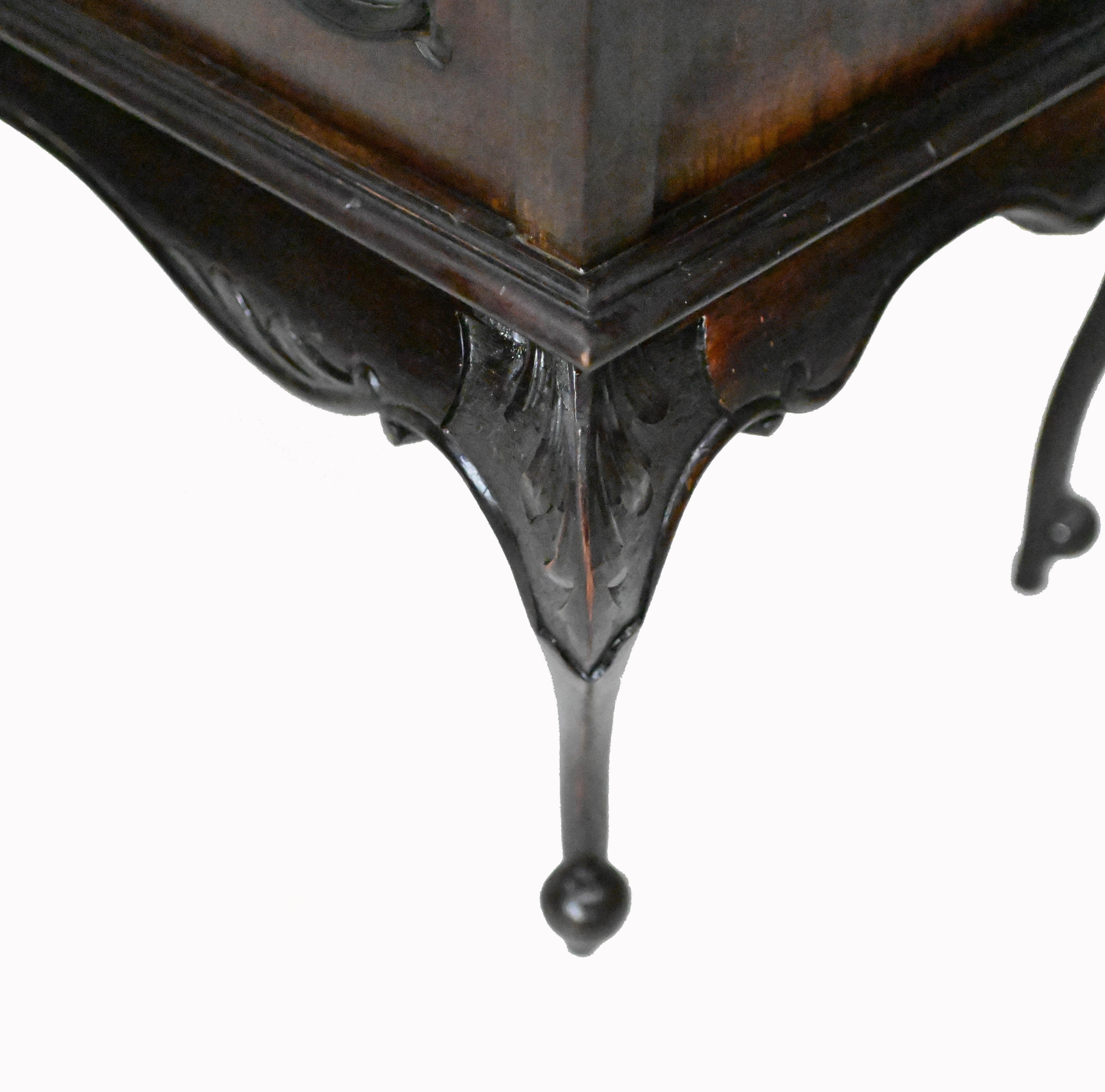Mirror Art Nouveau Display Cabinet Cocktail Chest Drinks 1890