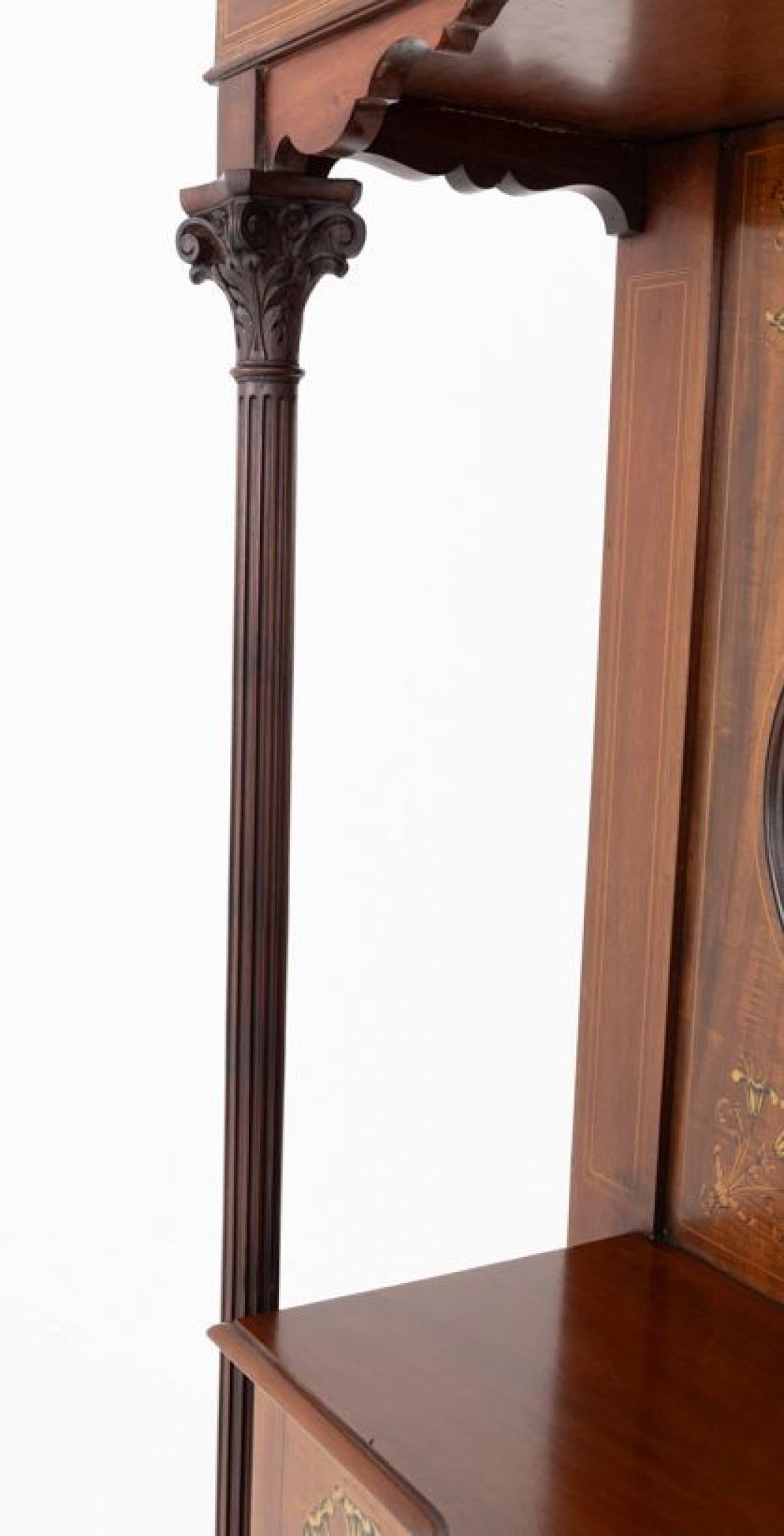 Art Nouveau Display Cabinet Period 1890 For Sale 5