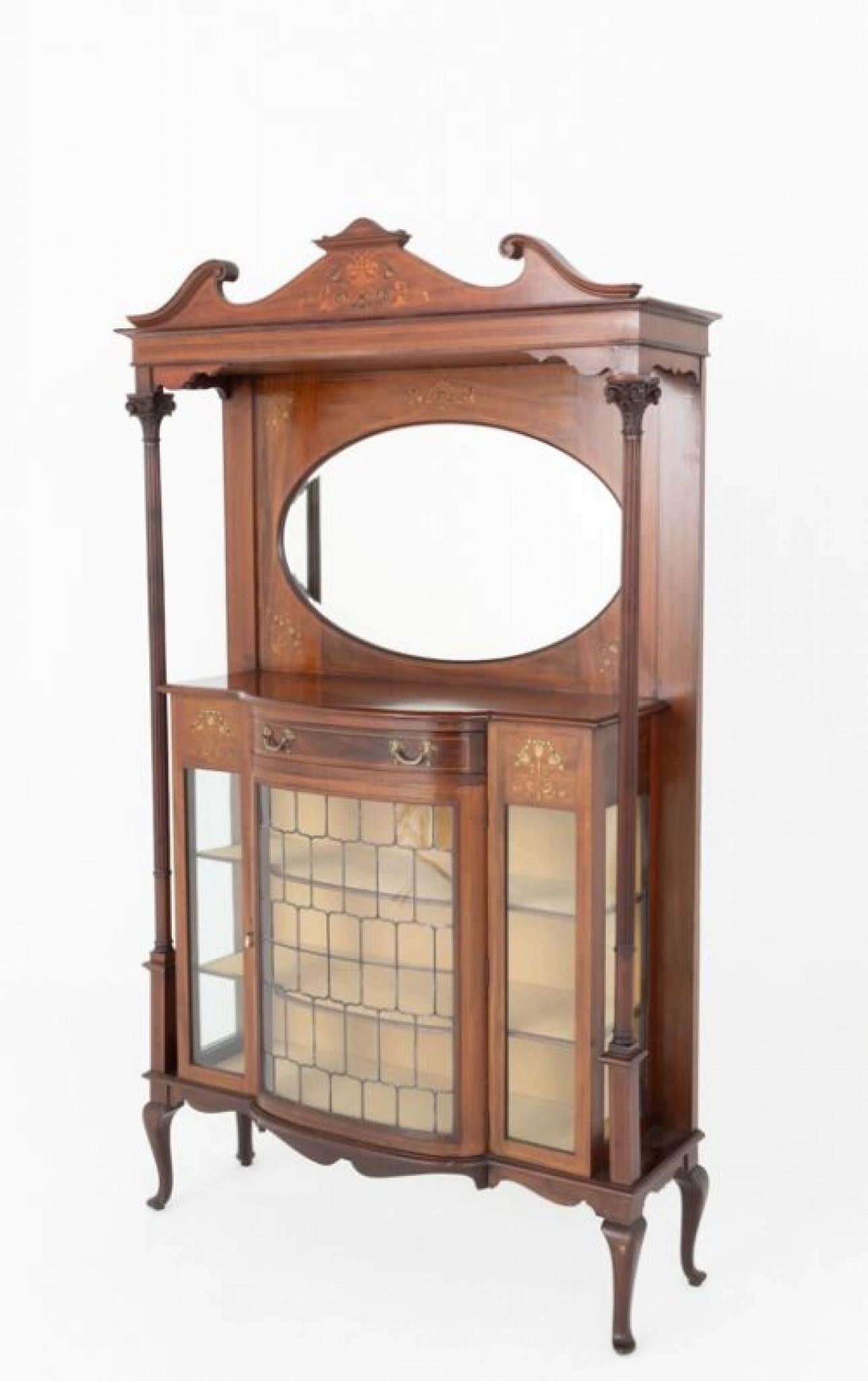 Art Nouveau Display Cabinet Period 1890 For Sale 6