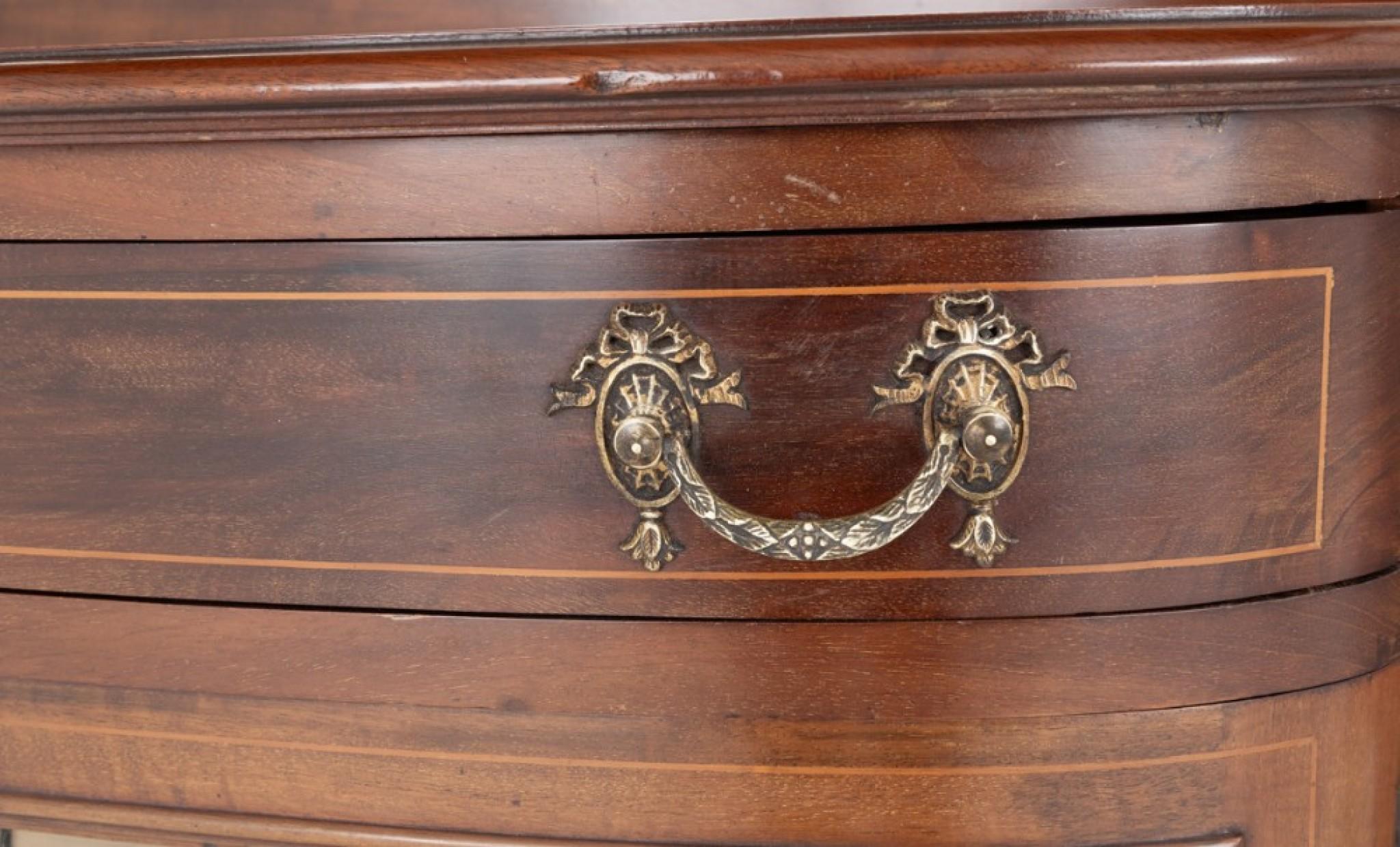Late 19th Century Art Nouveau Display Cabinet Period 1890 For Sale