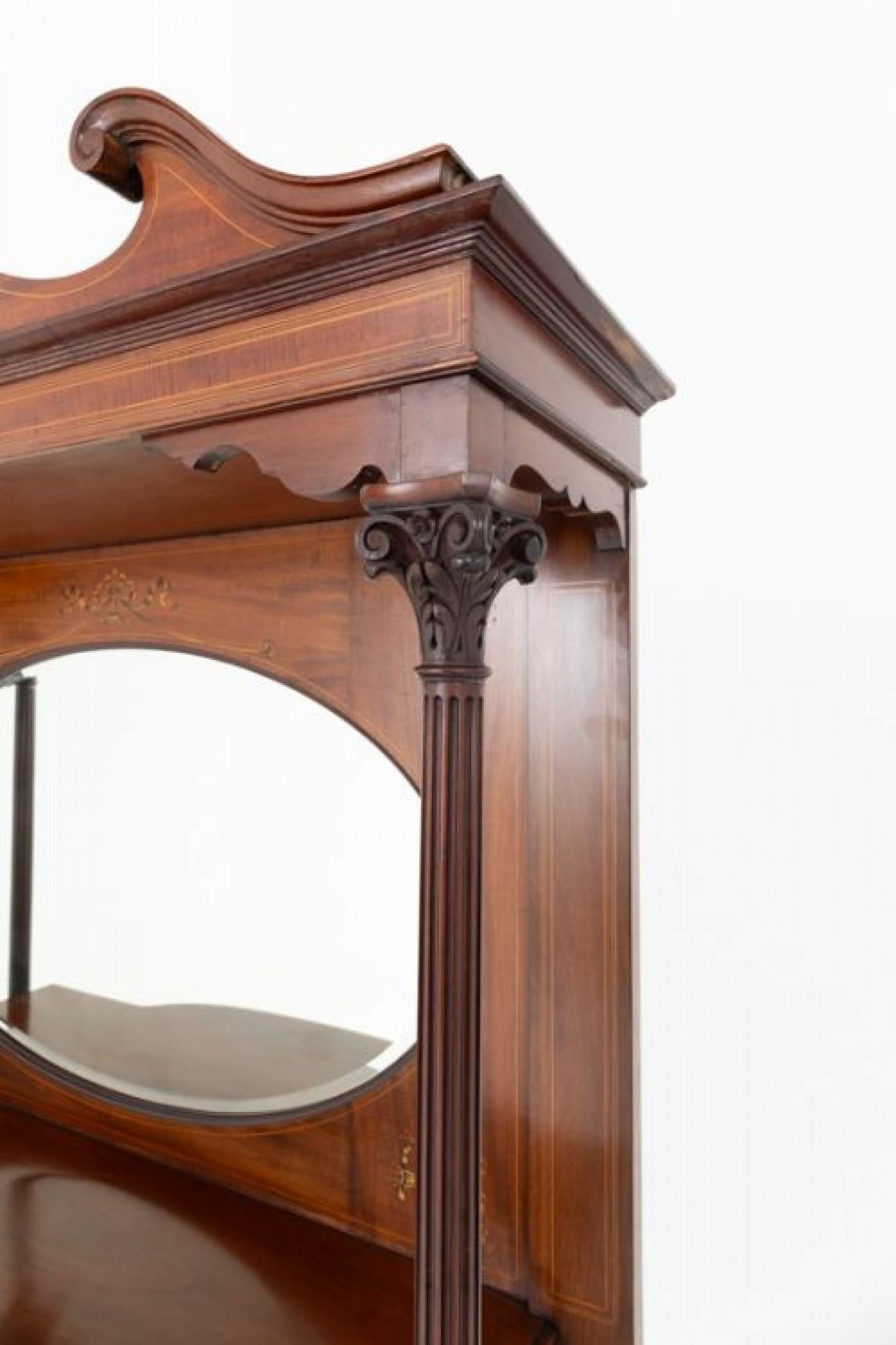 Art Nouveau Display Cabinet Period 1890 For Sale 1