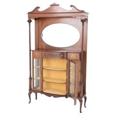 Art Nouveau Display Cabinet Period 1890