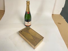 Art Nouveau Dose box Cedar Humidor By Jugendstil Carl Deffner Signed