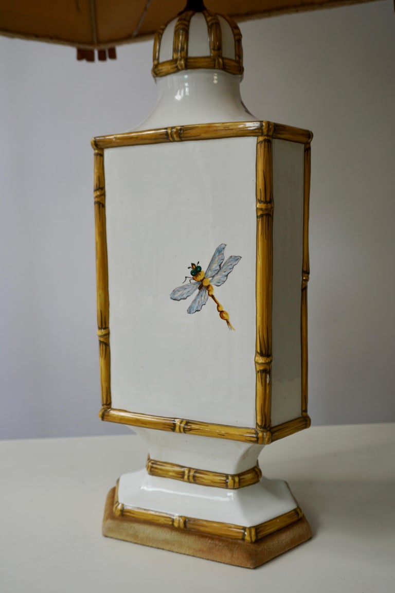 Art Nouveau Dragonfly Table Lamp For Sale 4
