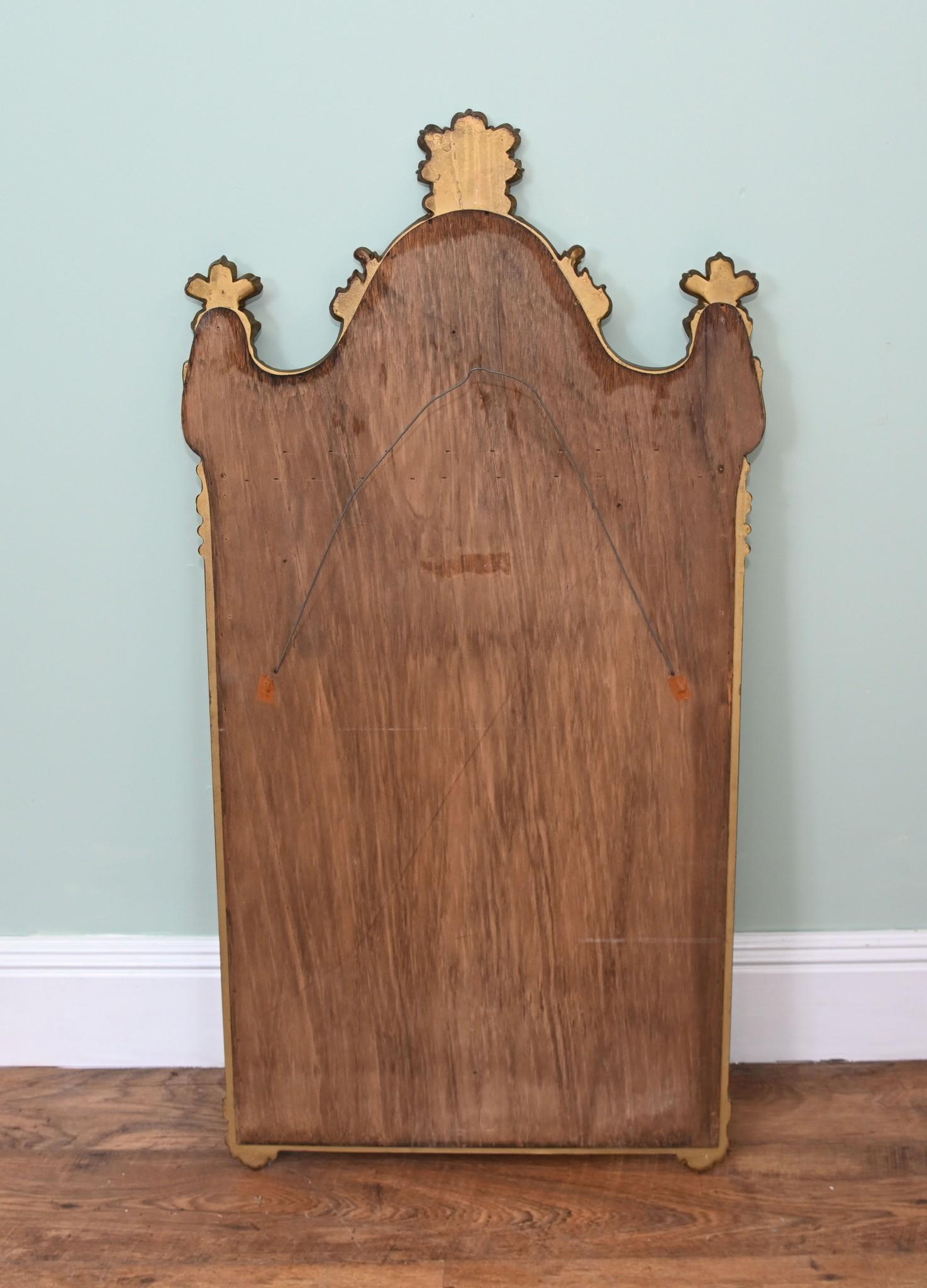 Autre Miroir de coiffeuse Art Nouveau Cadre doré en vente