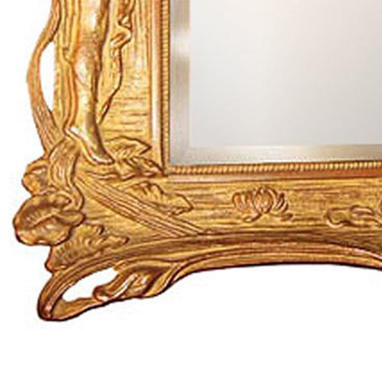 Miroir de table à dos de chevalet Art Nouveau Excellent état - En vente à Pompano Beach, FL