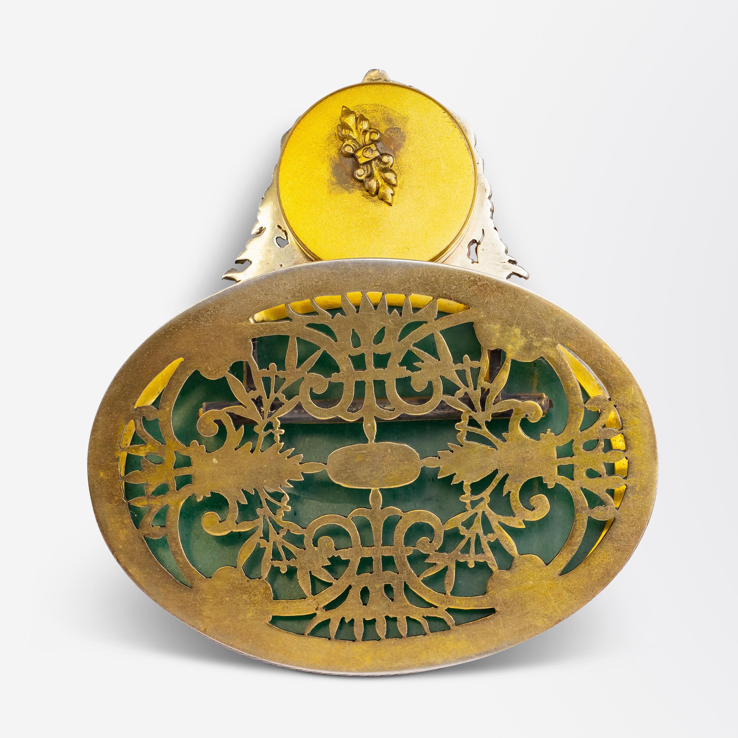 Jugendstil Edouard Henry Dreyfous Desk Clip im Zustand „Relativ gut“ im Angebot in Brisbane City, QLD