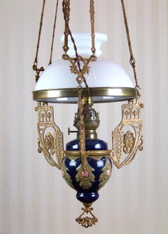 Art Nouveau Electric Lamp, Chandelier