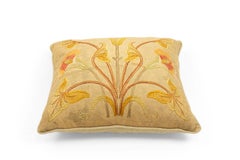 Art Nouveau Embroidered Pillows