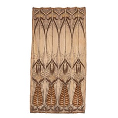 Art Nouveau Embroidery, early 20th C. France