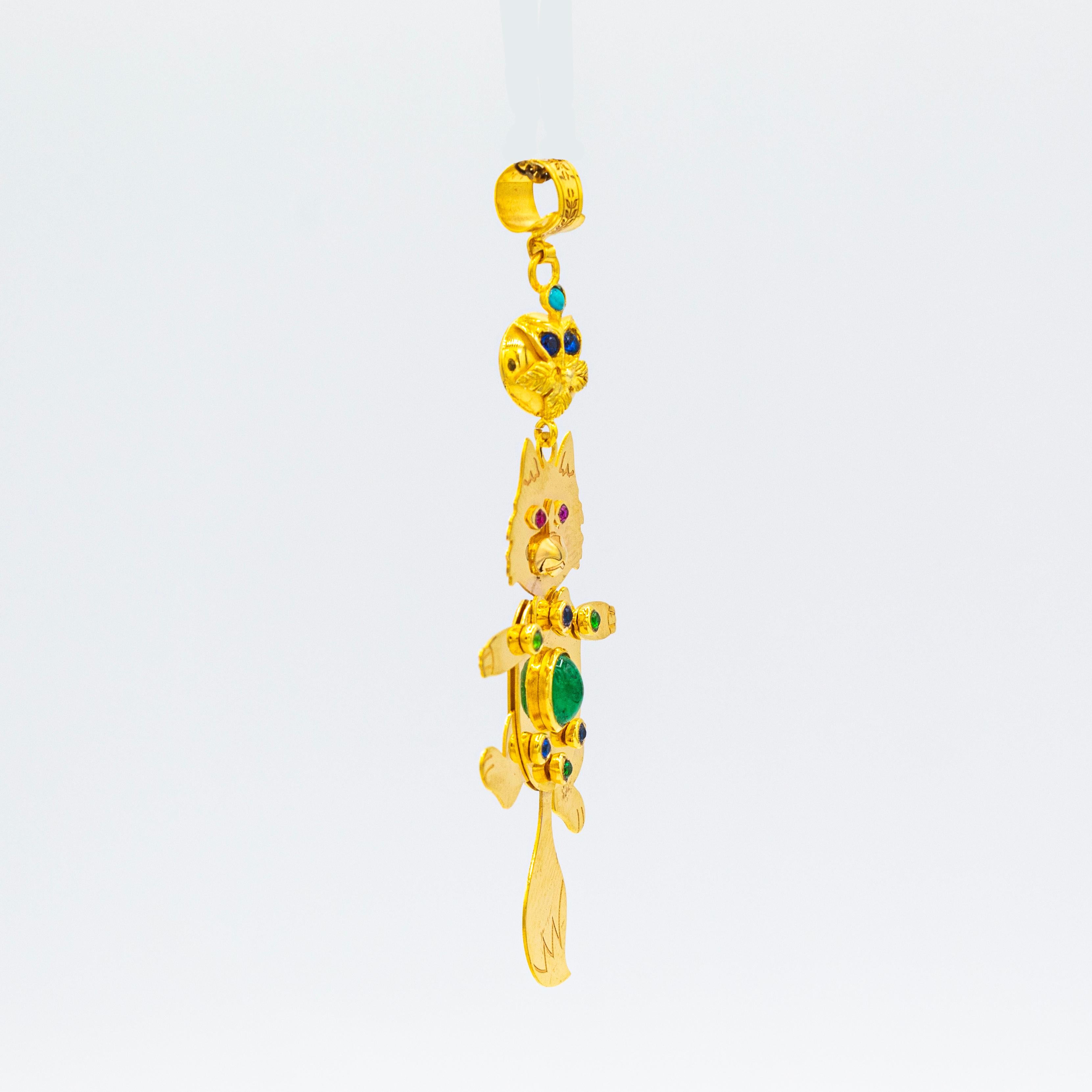 Art nouveau Art Nouveau Pendentif 