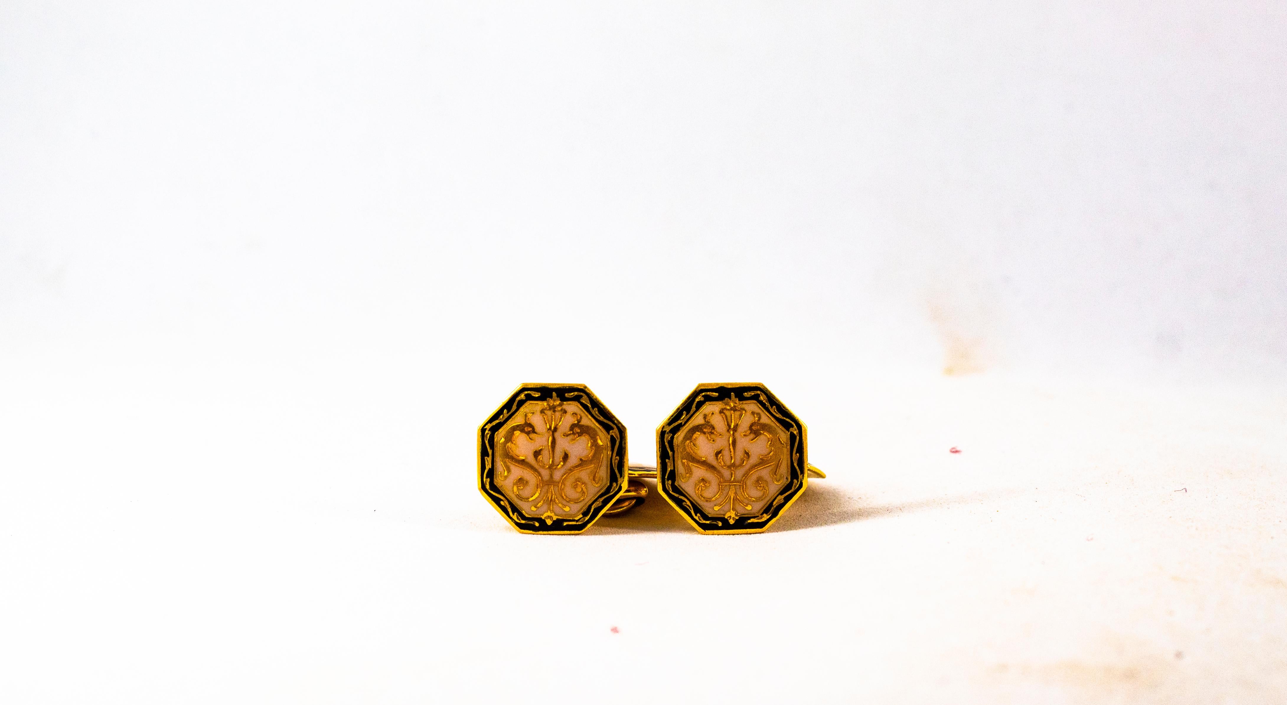 For any problems related to some materials contained in the items that do not allow shipping and require specific documents that require a particular period, please contact the seller with a private message to solve the problem.

These Cufflinks are