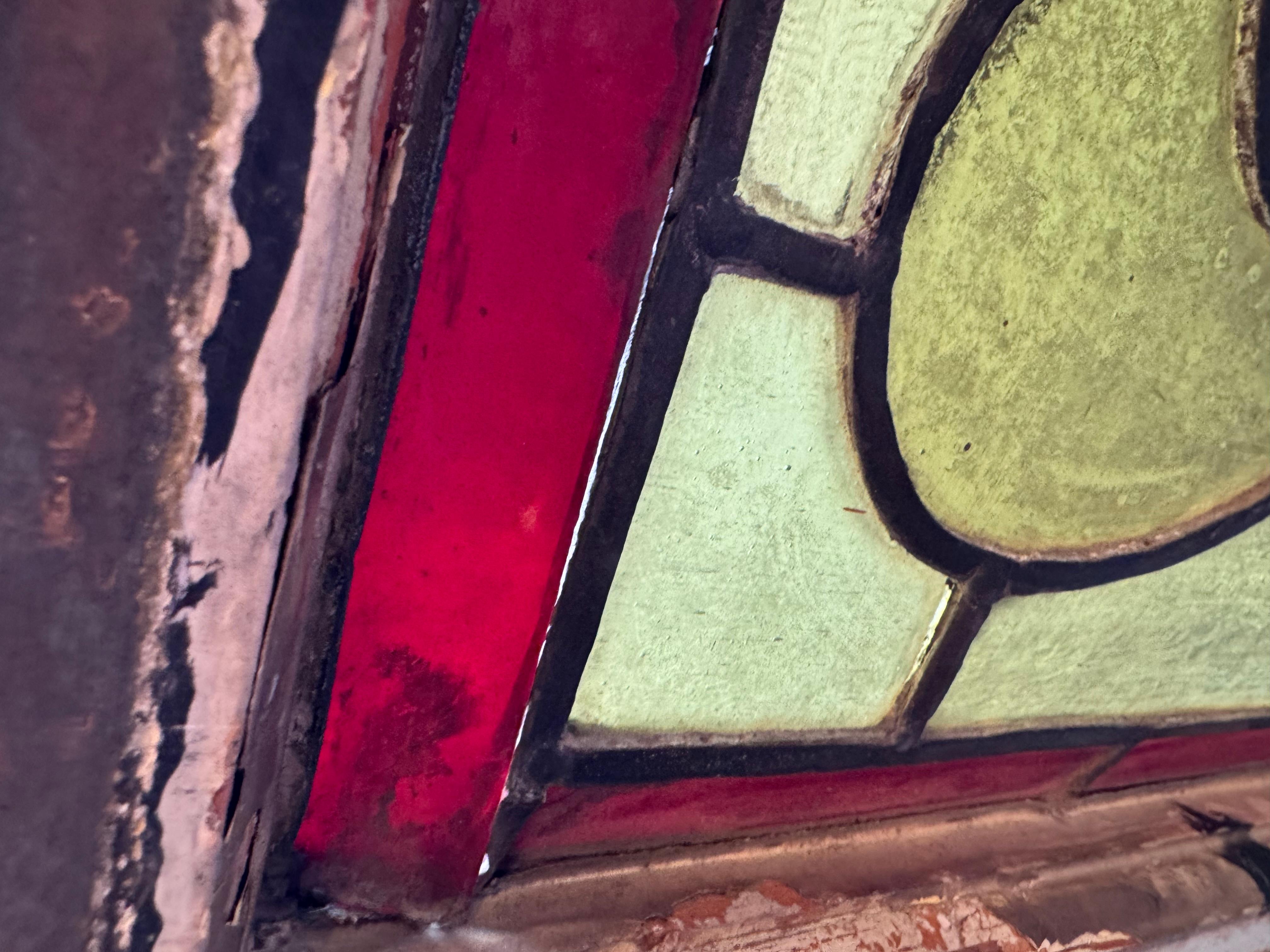Art Nouveau Inglés Antiguo Ventana 29