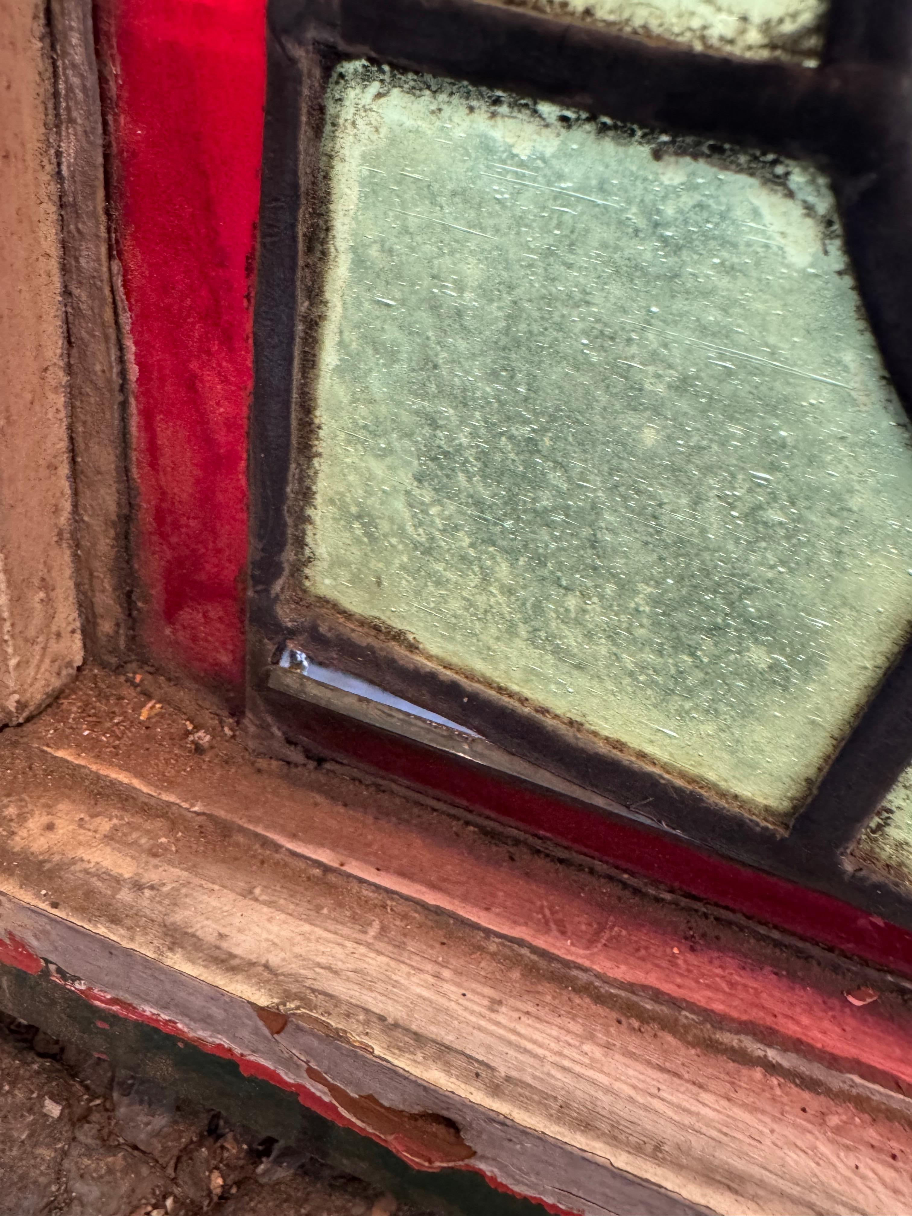 Art Nouveau Inglés Antiguo Ventana 29