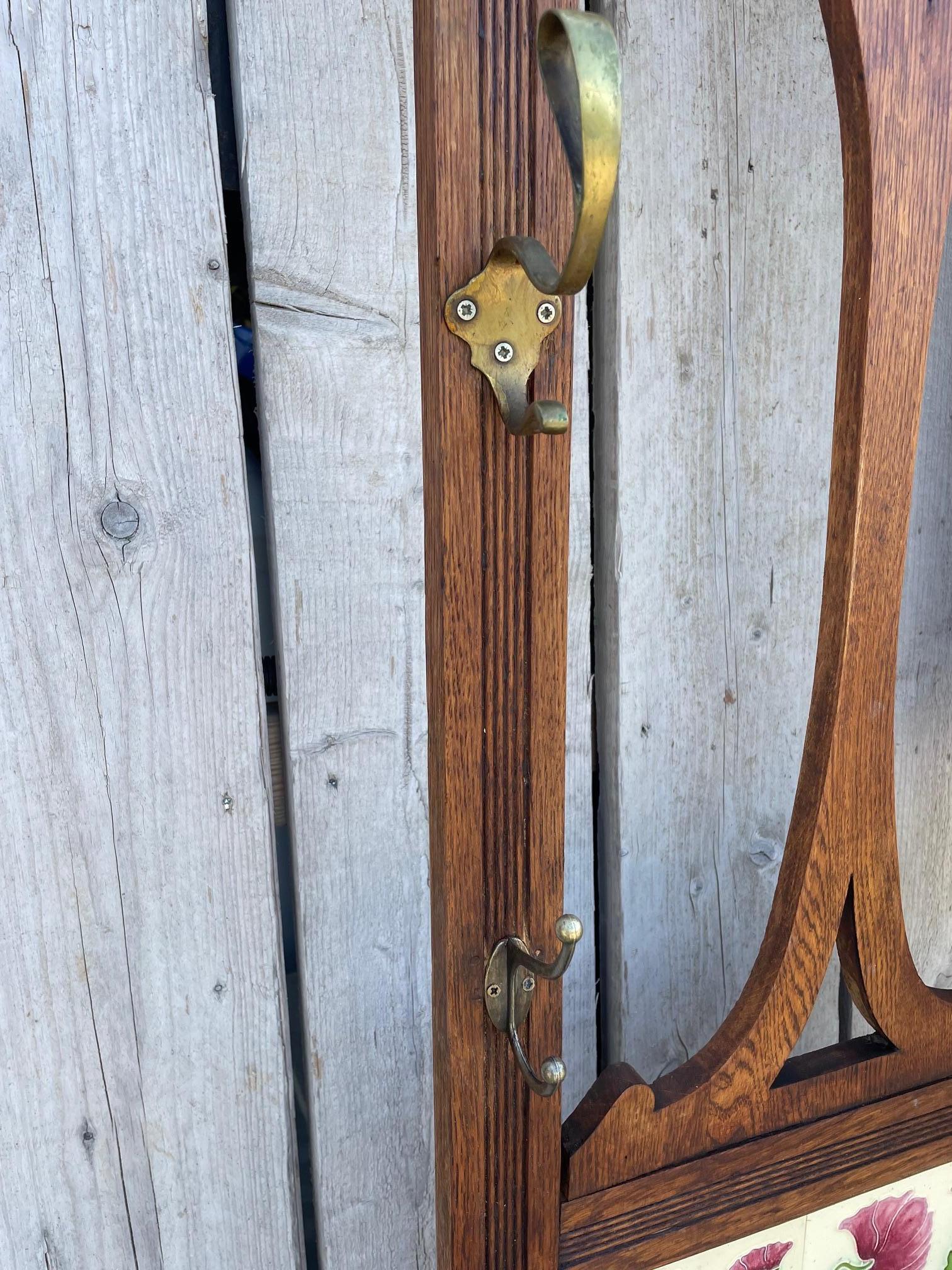 Jugendstil-Eingangsgarderobe im Angebot 7