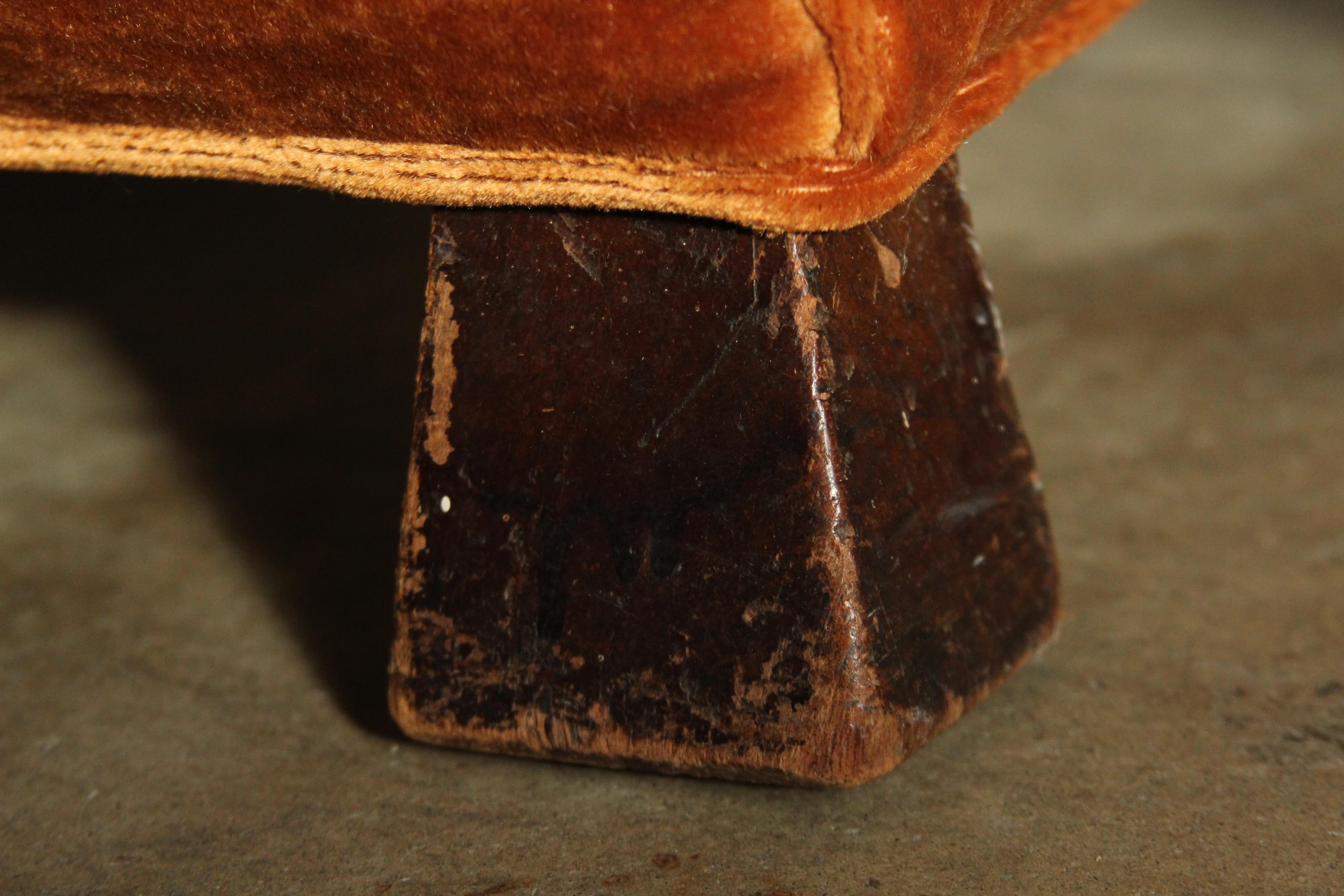 Art Nouveau European Fireside Chairs in Mohair, Early 1900s 5