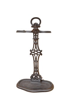 Art Nouveau Fire Companion Stand or Umbrella Stand
