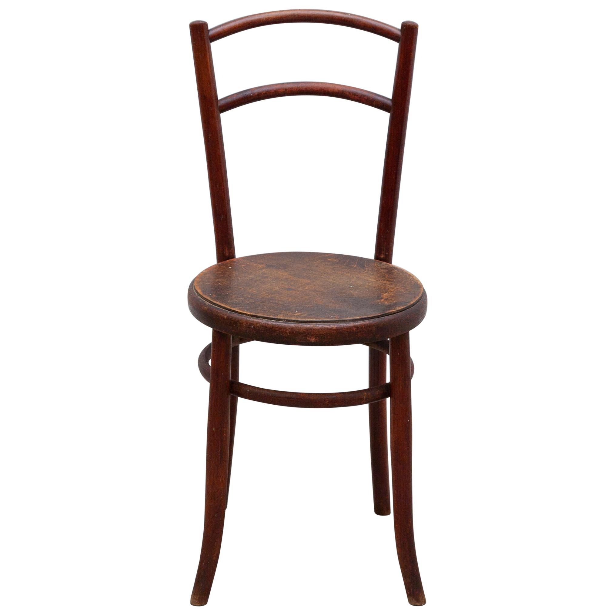 Art Nouveau "Fischel" Bentwood Side Chair