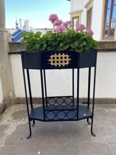 Portafiori Art Nouveau nello stile della Secessione Viennese